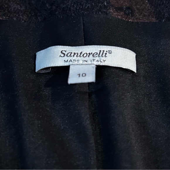 SANTORELLI Wool Angora Blend Open Front Blazer/Jacket - Picture 9 of 13